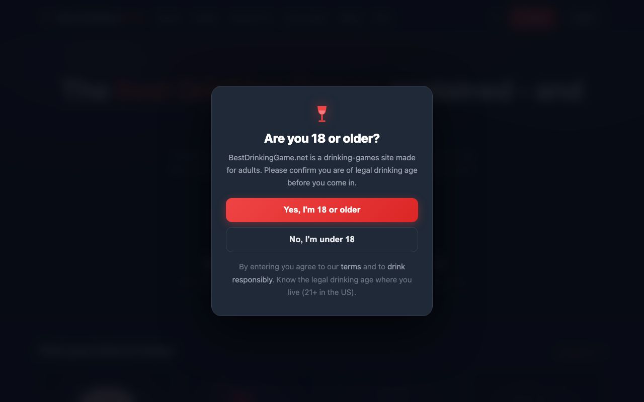 Play Drinking Games Online