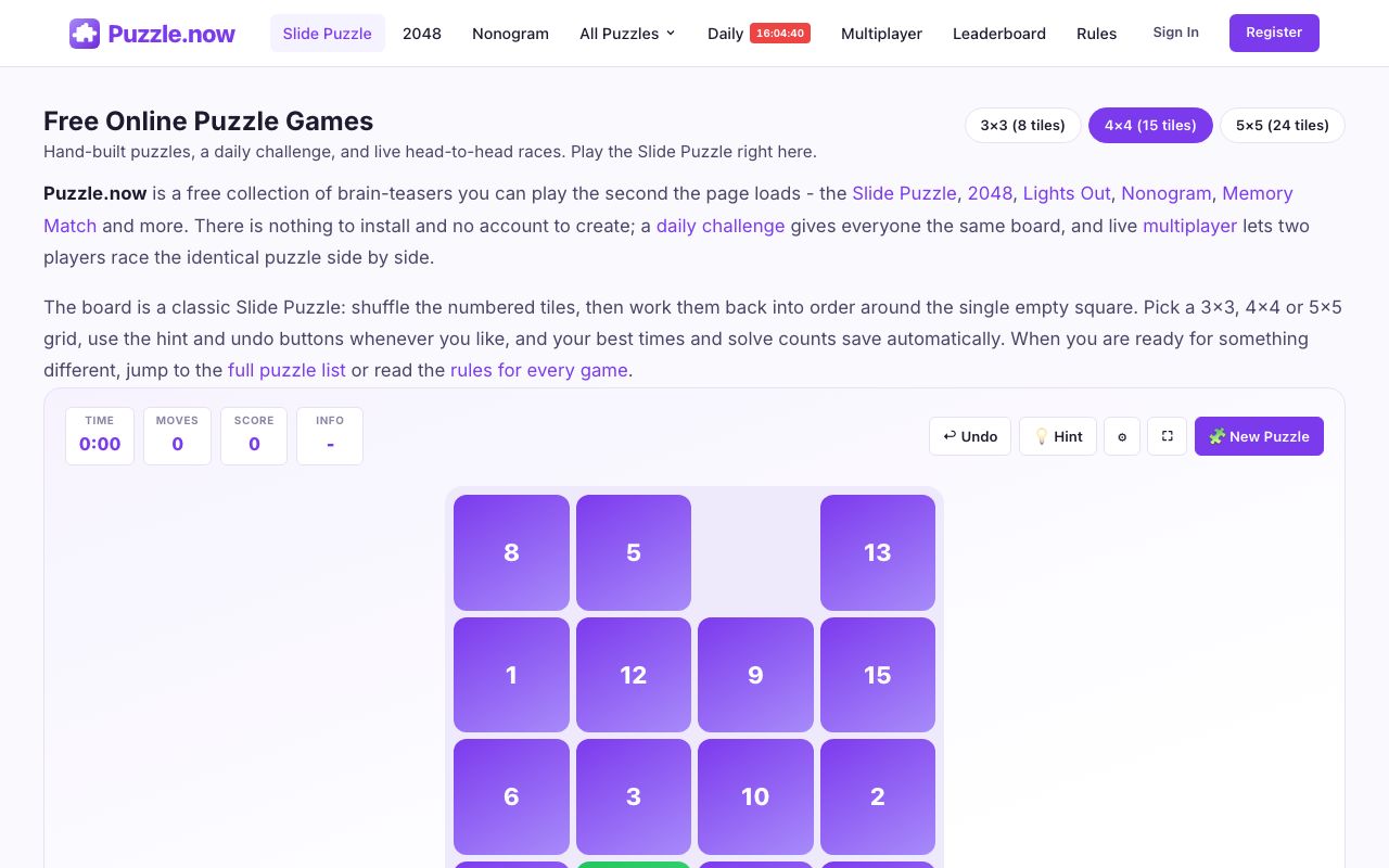 Play Jigsaw Puzzles Online
