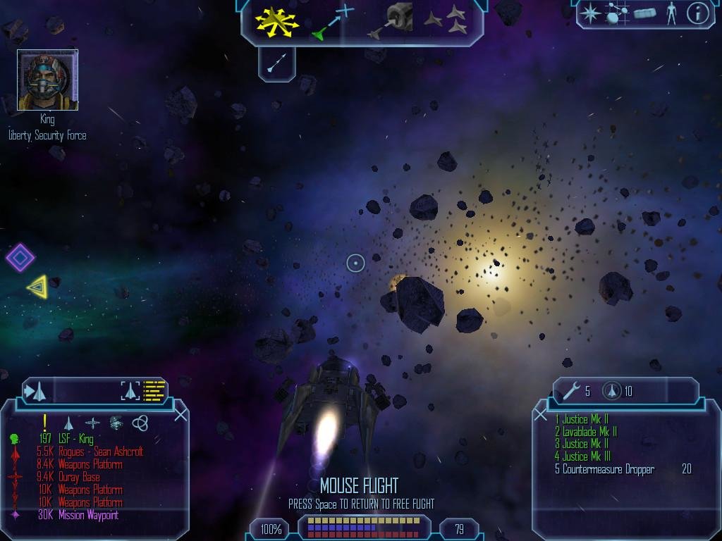 Screenshot of Freelancer (Windows, 2003) - MobyGames