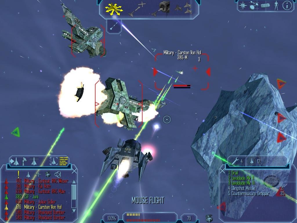 Screenshot of Freelancer (Windows, 2003) - MobyGames