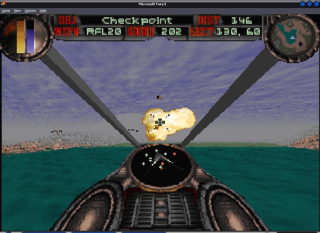 Fury3 (1995) PC: Với đồ họa bắt mắt và âm thanh sống động, Fury3 là một trong những game PC kinh điển của thập niên