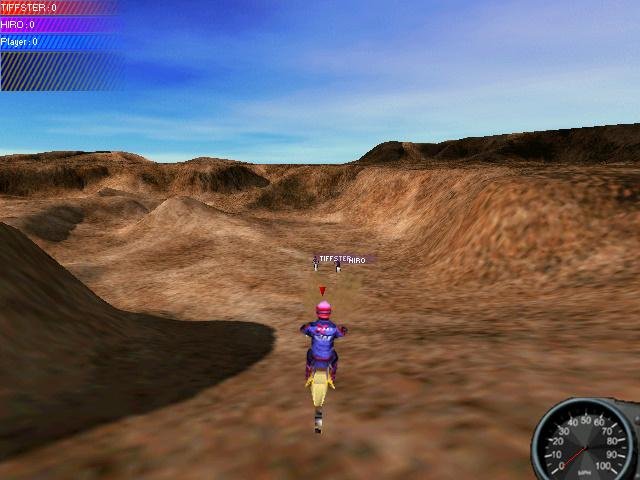 style motocross game