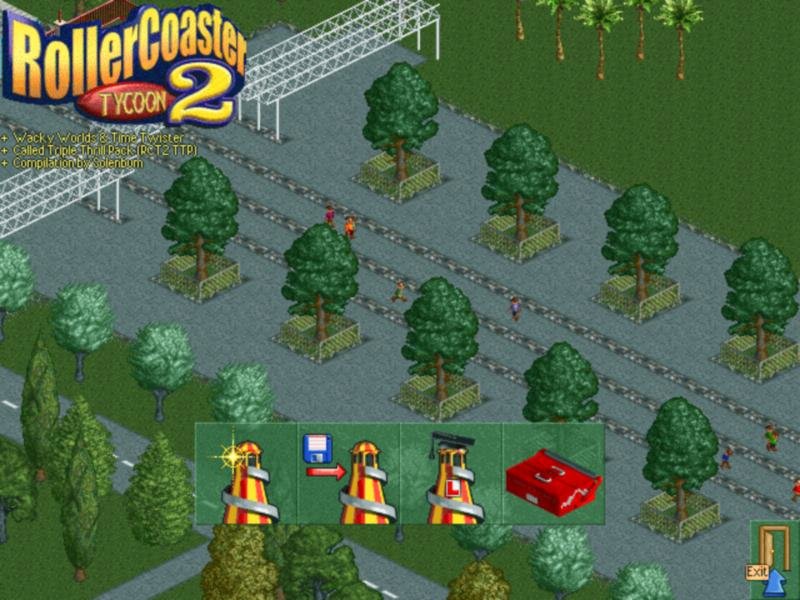 Rollercoaster Tycoon 2: Wacky Worlds Expansion Pack - Pc 