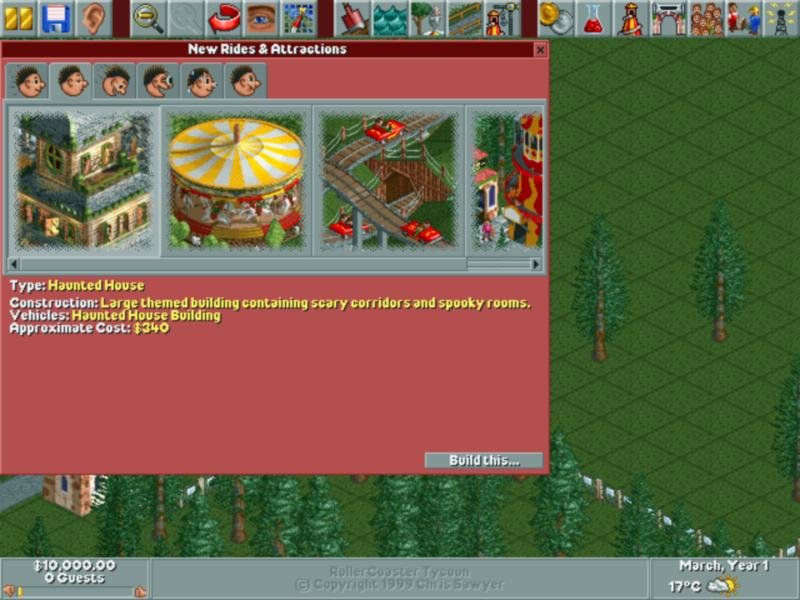Rollercoaster Tycoon 1999 Pc Review And Full Download Old Pc