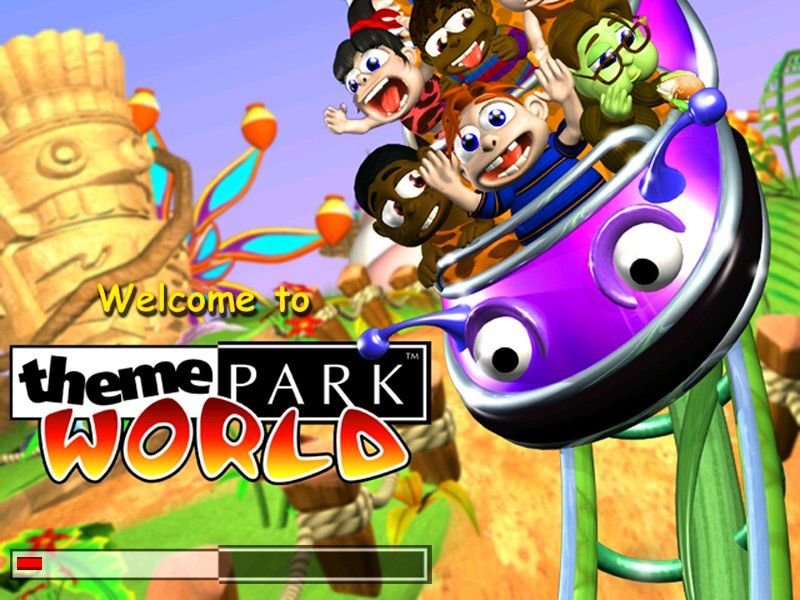 playstation 1 theme park game