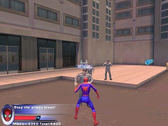 Spider-Man 2 The Game PC 2004 Marvel Activision Video Game