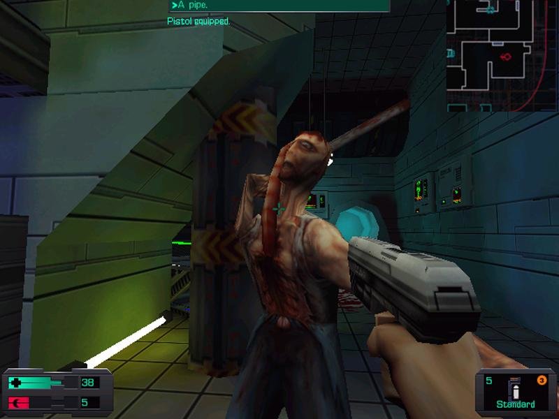 system shock 2 laser pistol