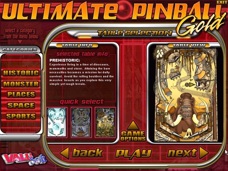 Ultimate Pinball Gold Old Pc Gaming