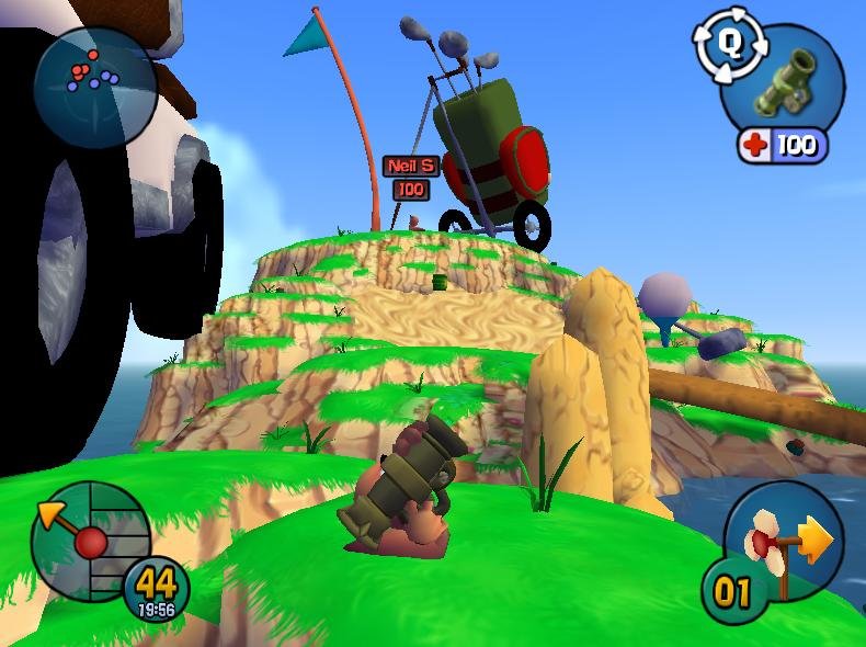 worms 3d cheats