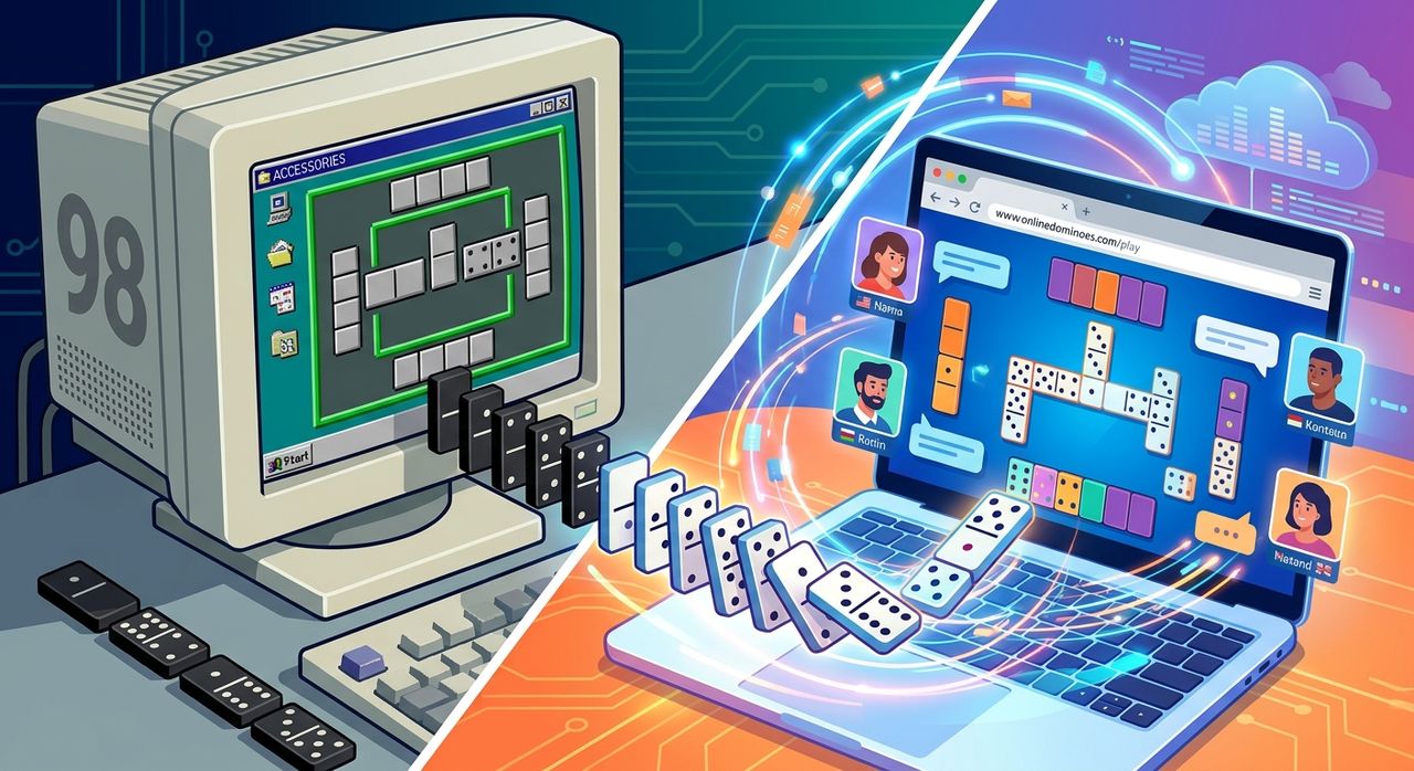 How Dominoes Went From Windows 98 Accessories to Browser Play