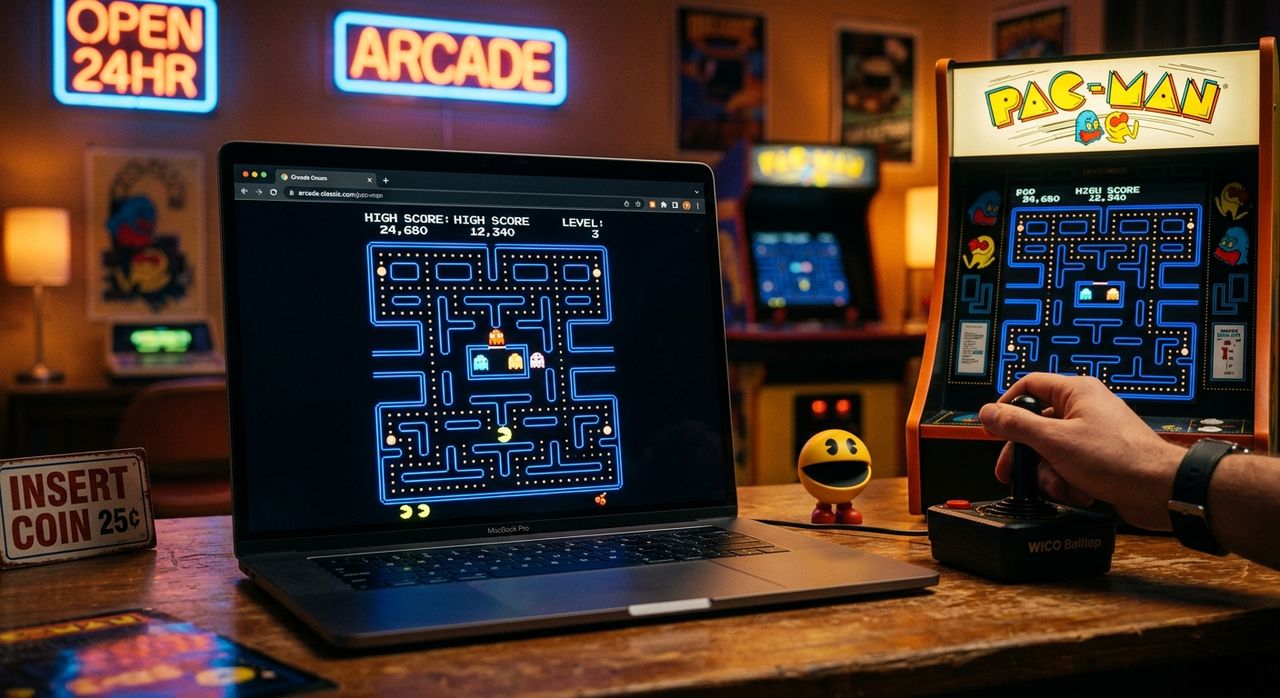 Pac-Man Runs in Any Browser and Still Captures That Arcade Feel