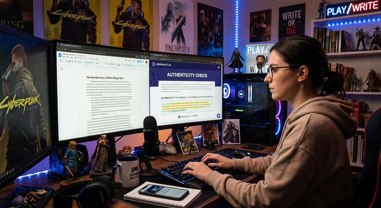 Gaming Writers Are Turning to AI Detection Tools to Stay Authentic