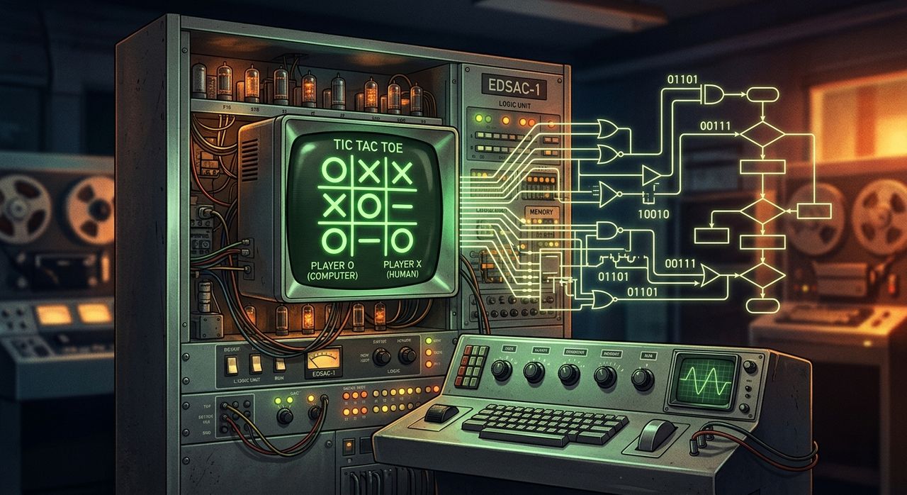 How Tic Tac Toe Became One of the First Games Computers Learned to Play