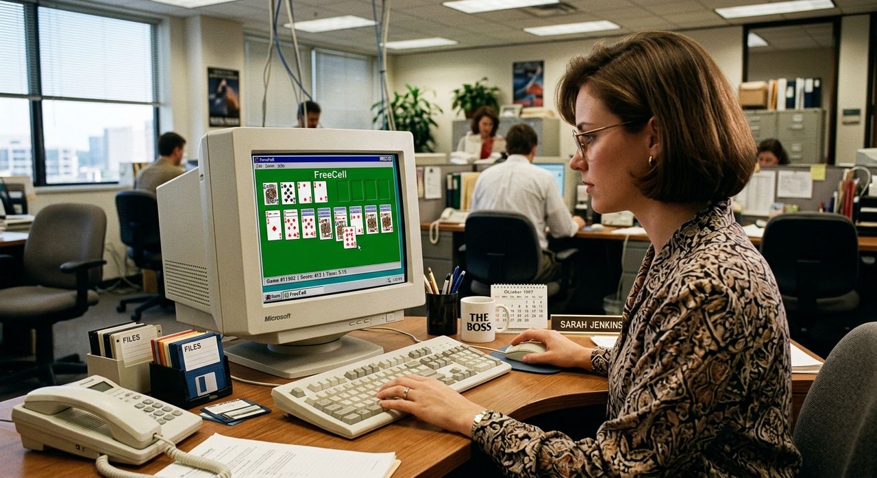 The Windows FreeCell Game That Kept Office Workers Busy for 20 Years