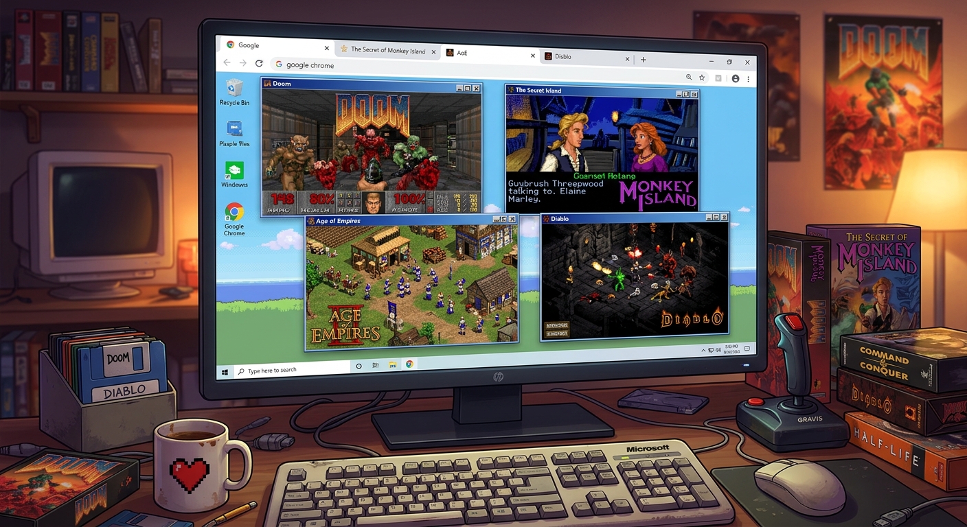 Classic PC Games You Can Now Play Directly in a Browser